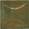 Apollo Tile Antiek 3.94 in. x 3.94 in. Glossy Green Ceramic Square Deco Wall Tile 5.39 sq. ft./case, 50PK MOD88DECOL44 - alternate 1